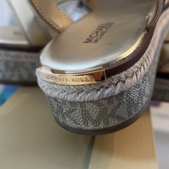 Michael Kors Gold Women's Sandals - Picture 4 of 5